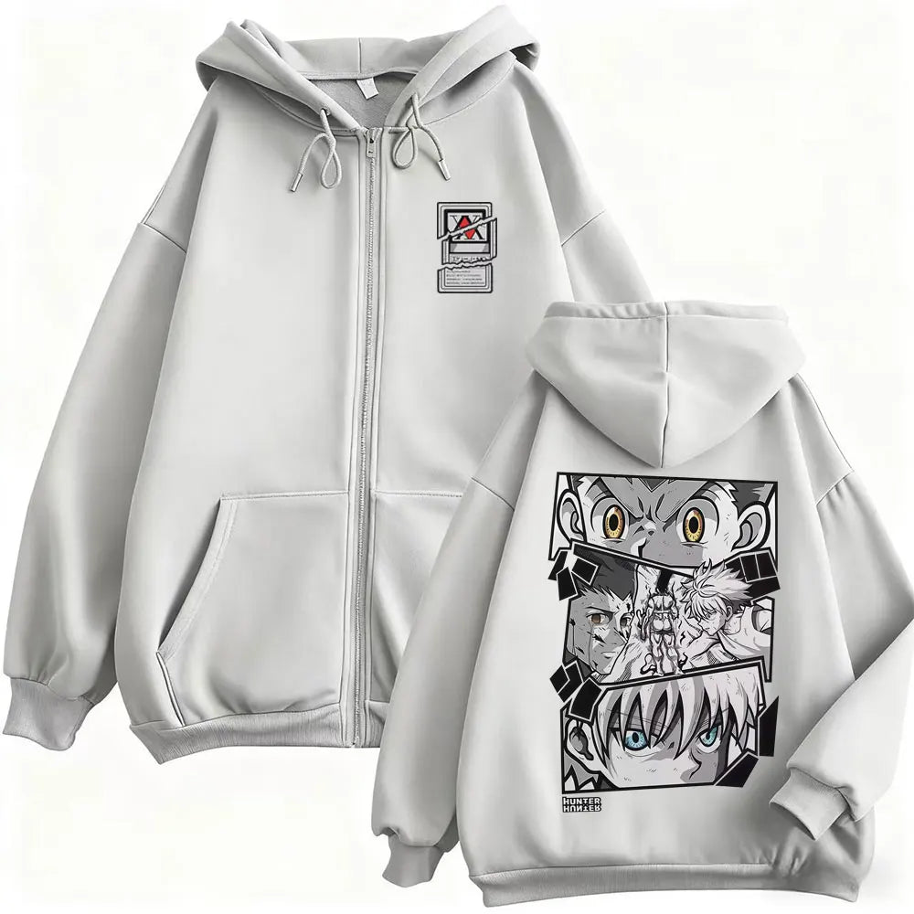 Gon x Killua Hunter Bond Zip-Up