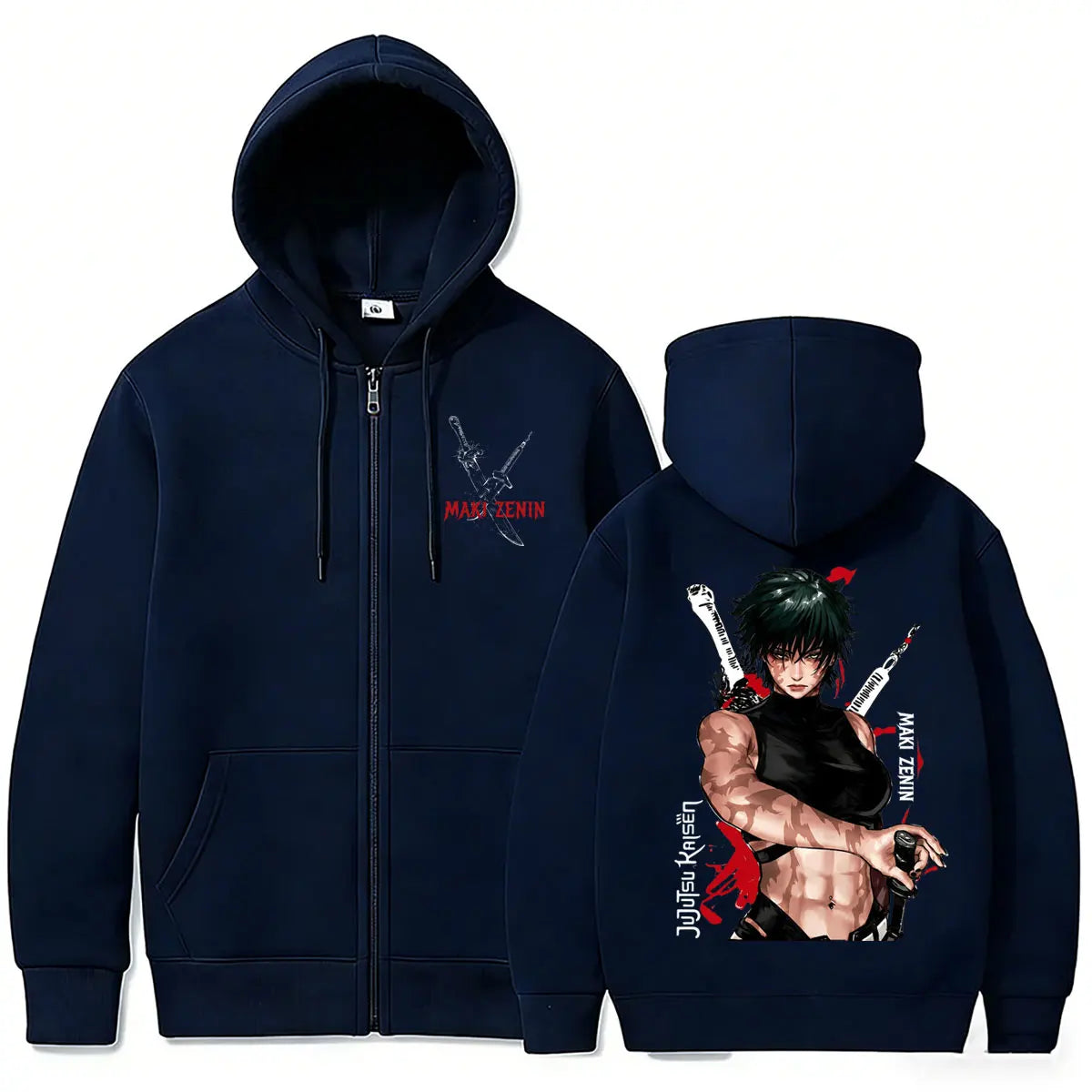 Maki Cursed Weapon Zip-Up