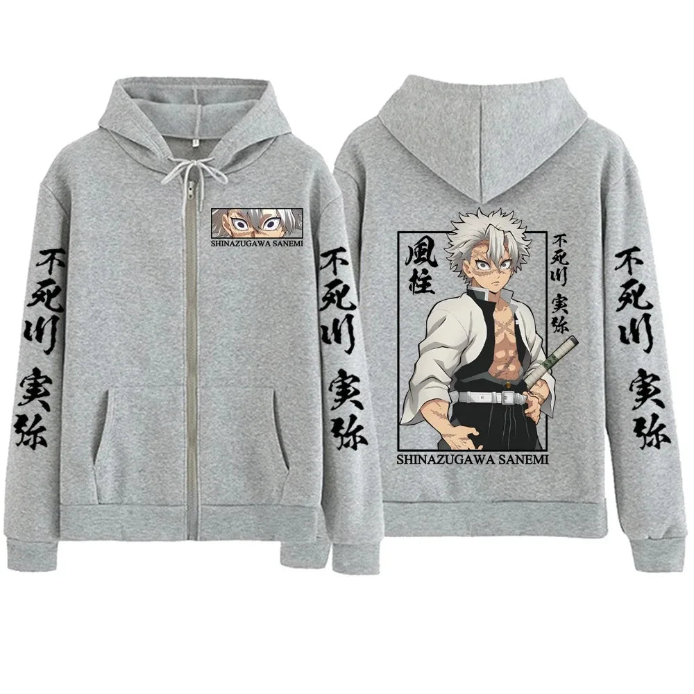 Sanemi Raging Wind Zip-Up