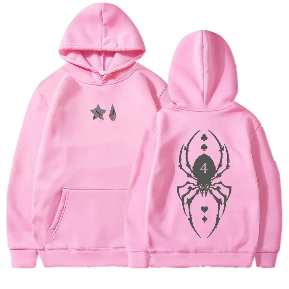 Shizuku x Hisoka Spider & Joker Hoodie