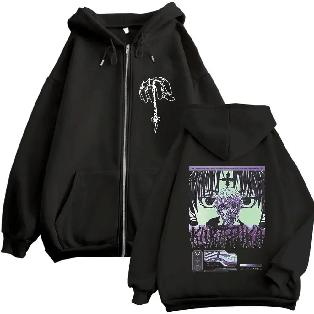 Kurapika Crimson Judgment Zip-Up