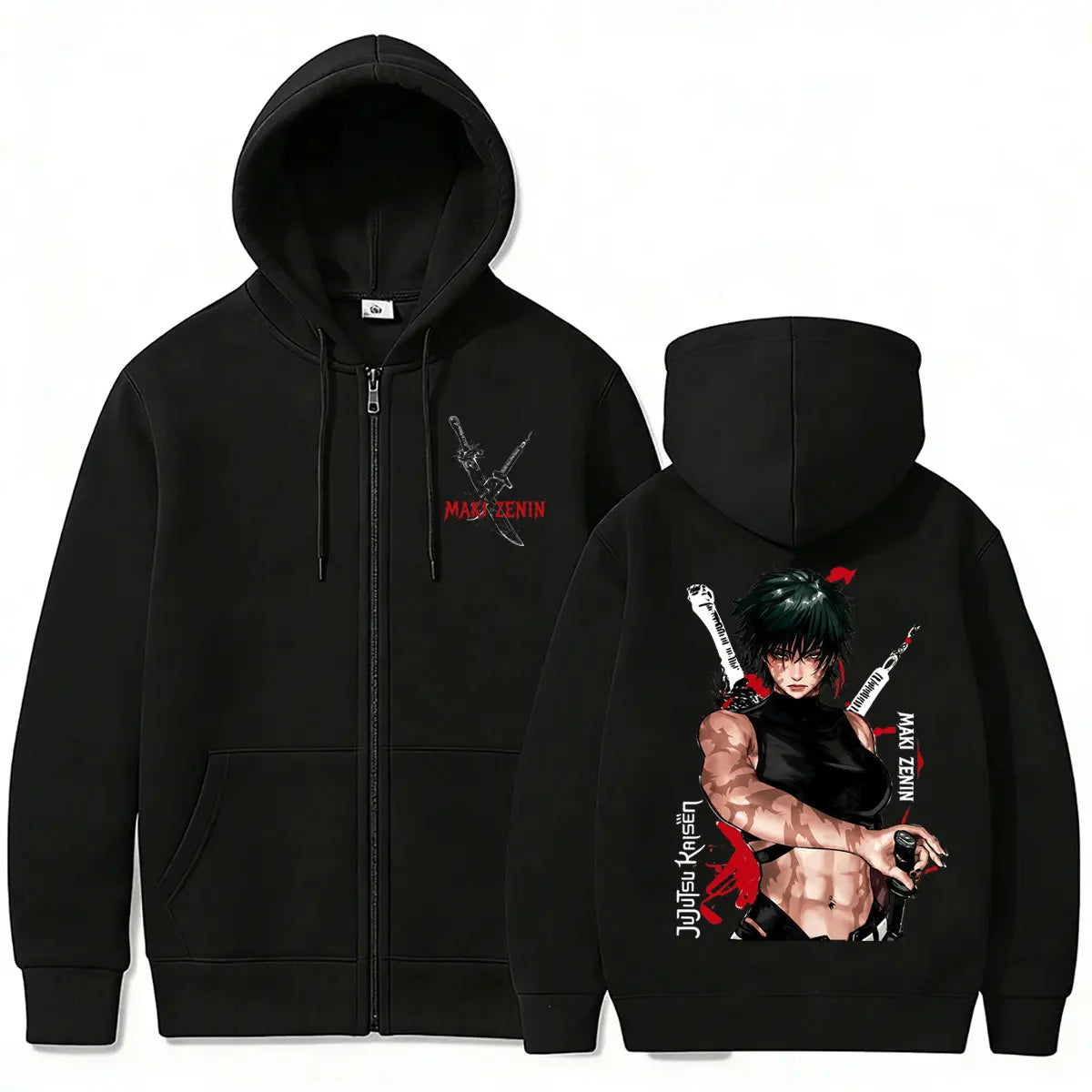 Maki Cursed Weapon Zip-Up