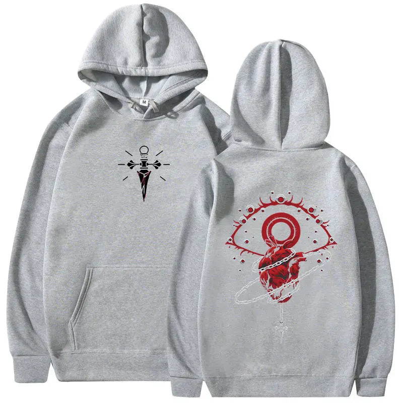 HxH Crimson Emblem Hoodie