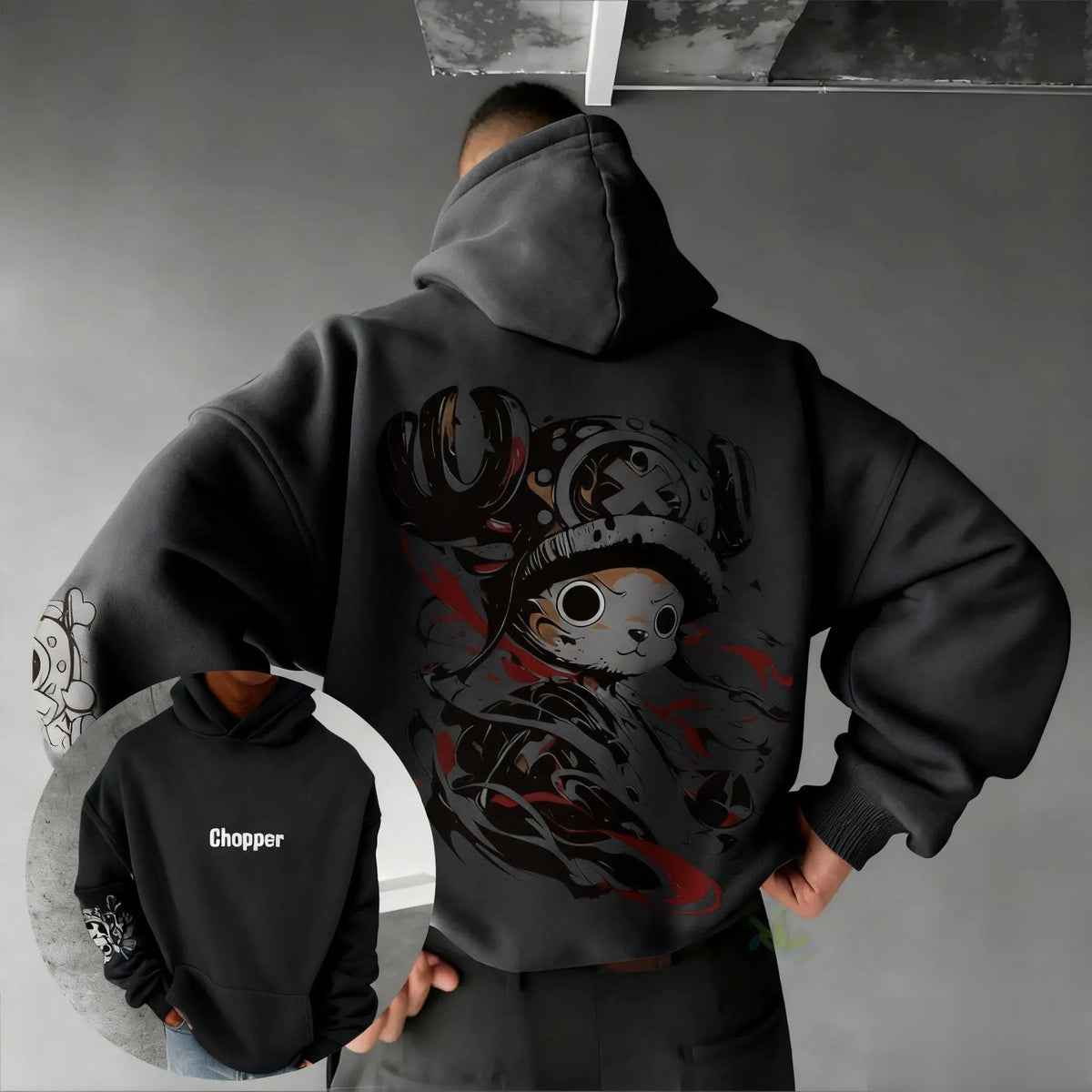 Chopper Reindeer Pirate Hoodie