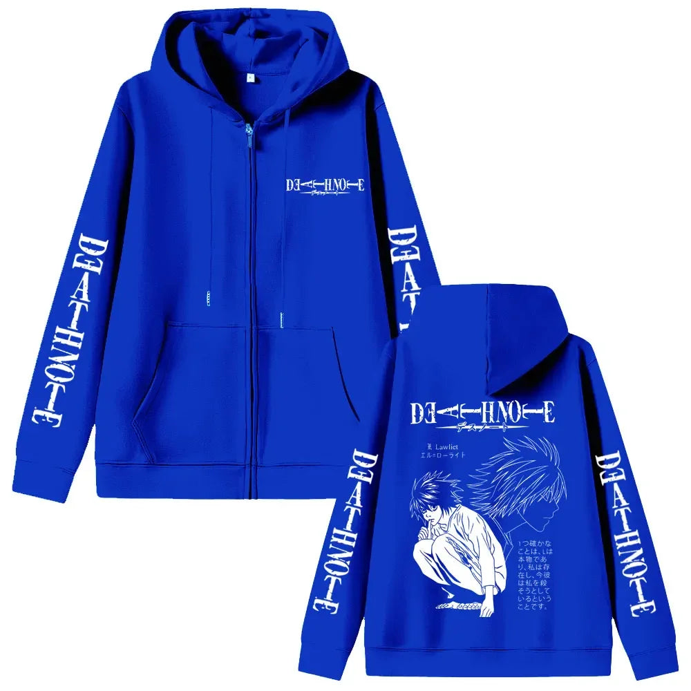 L Case Closed Zip-Up