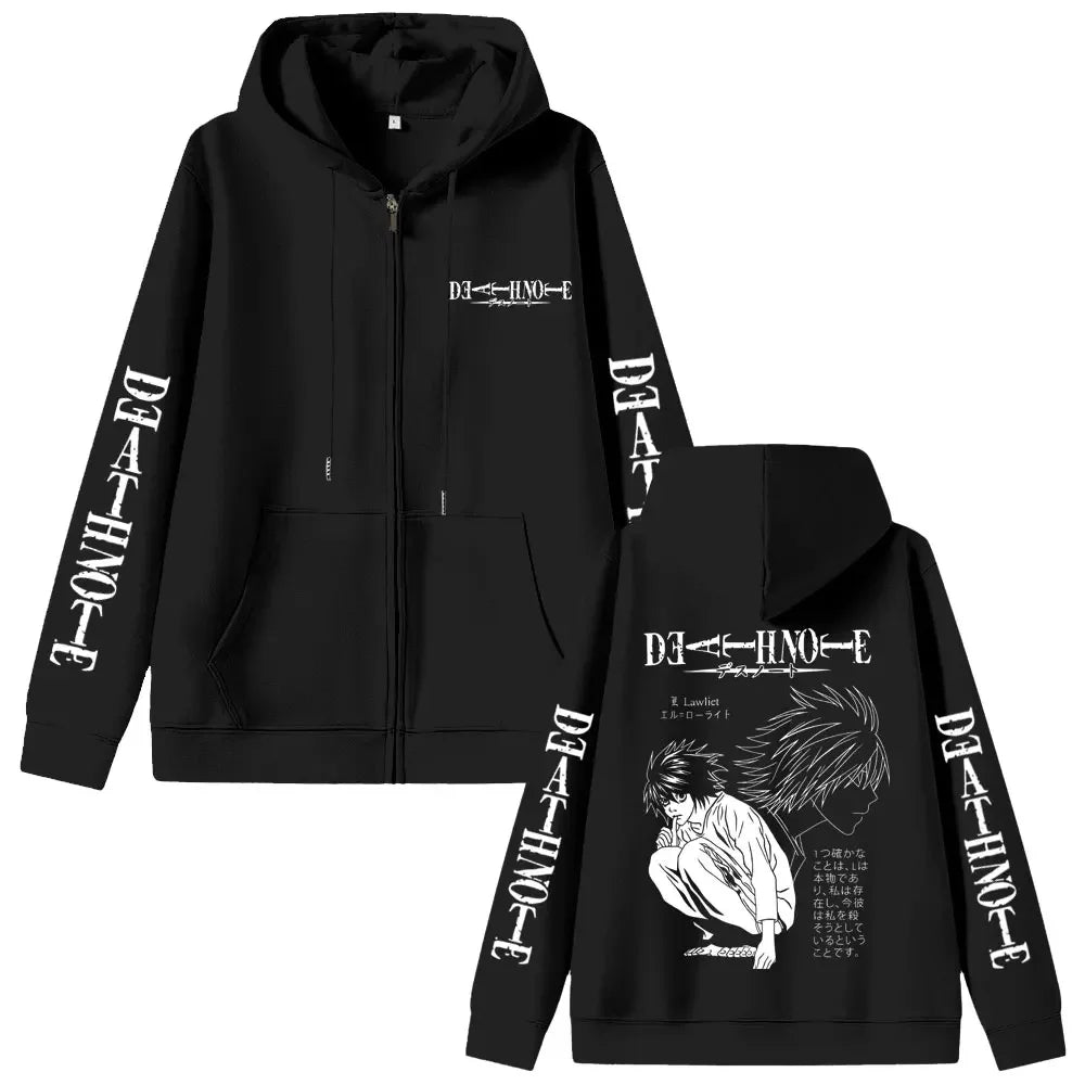 L Case Closed Zip-Up