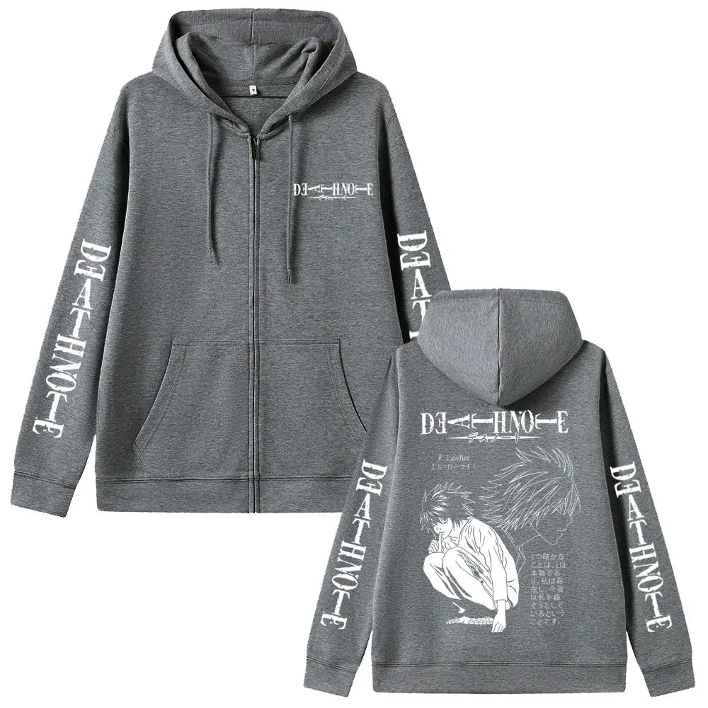 L Case Closed Zip-Up