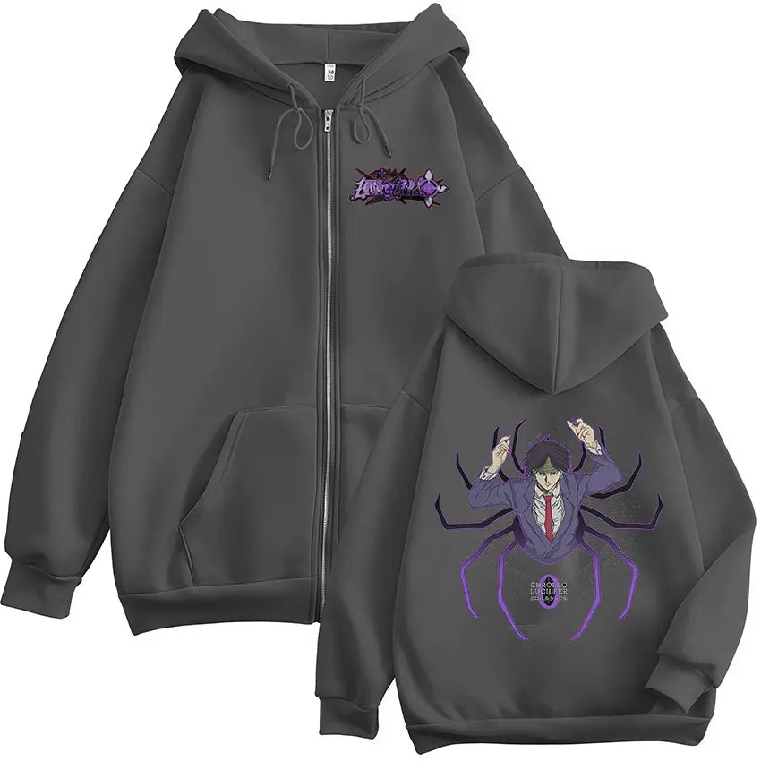 Chrollo Spider Head Zip-Up
