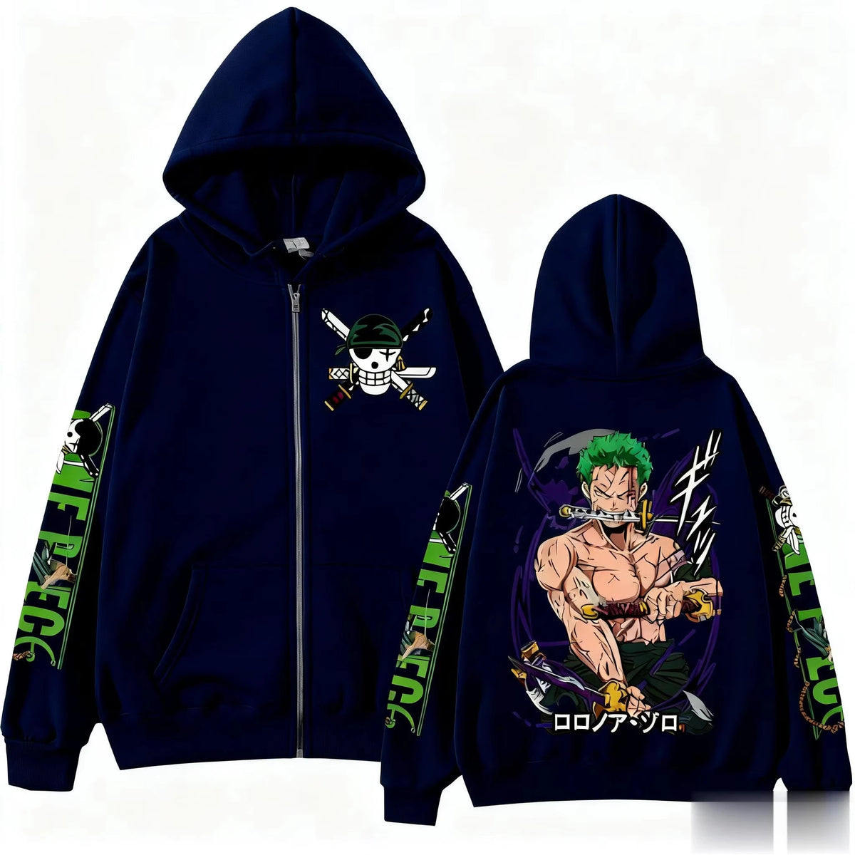 Zoro Ashura Spirit Zip-Up