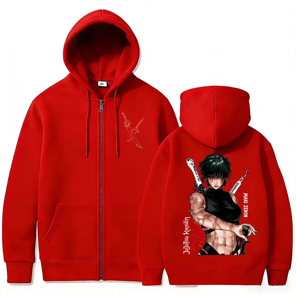 Maki Cursed Weapon Zip-Up