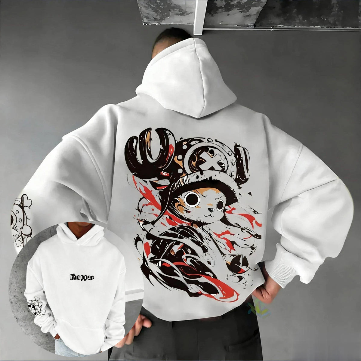 Chopper Reindeer Pirate Hoodie