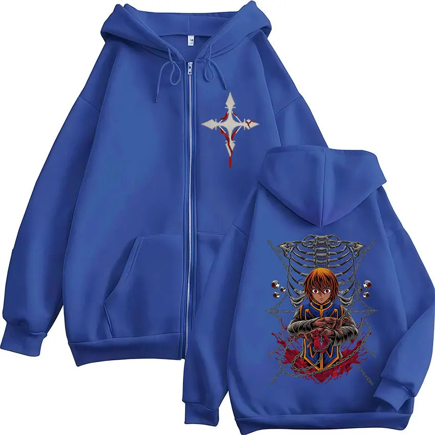 Kurapika Crimson Retribution Zip-Up