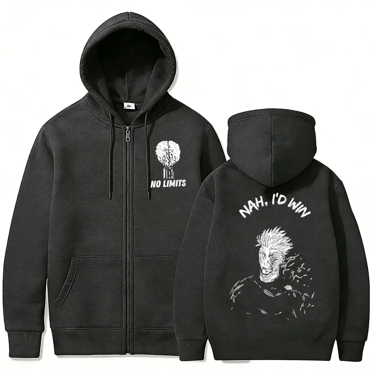 Gojo Nah, I’d Win Zip-Up