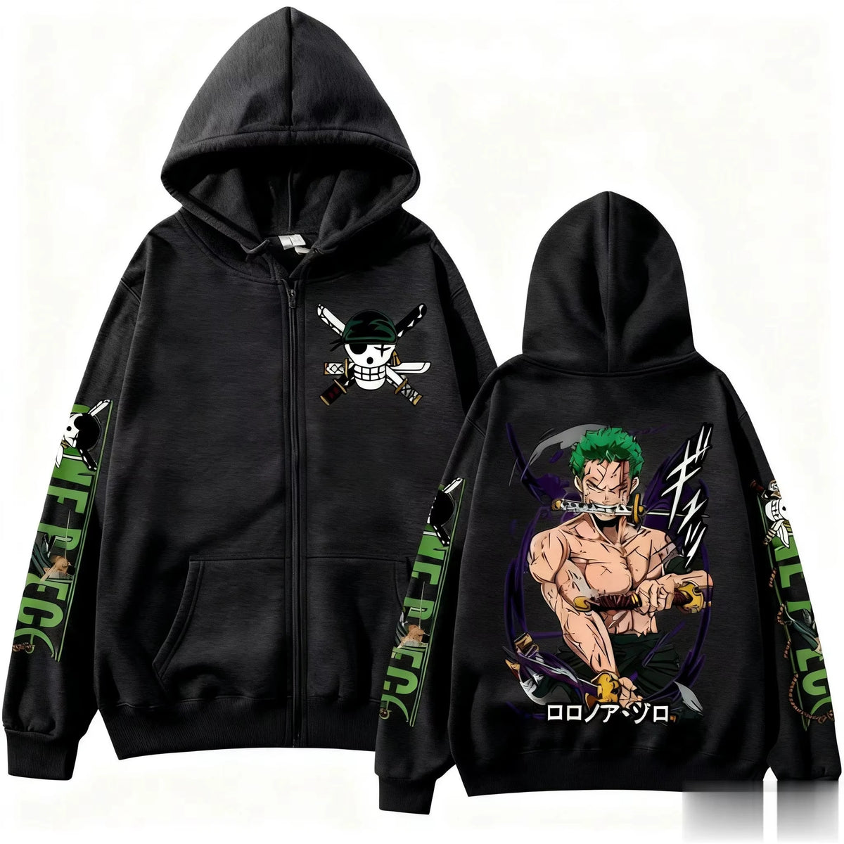 Zoro Ashura Spirit Zip-Up