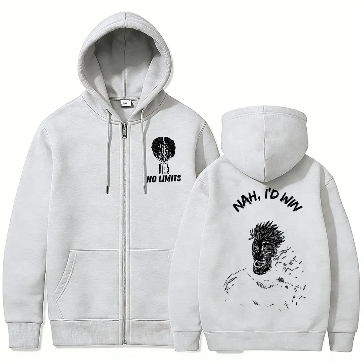 Gojo Nah, I’d Win Zip-Up