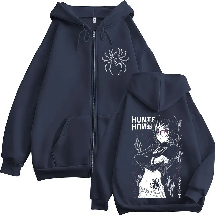 Shizuku Dark Spider Zip-Up