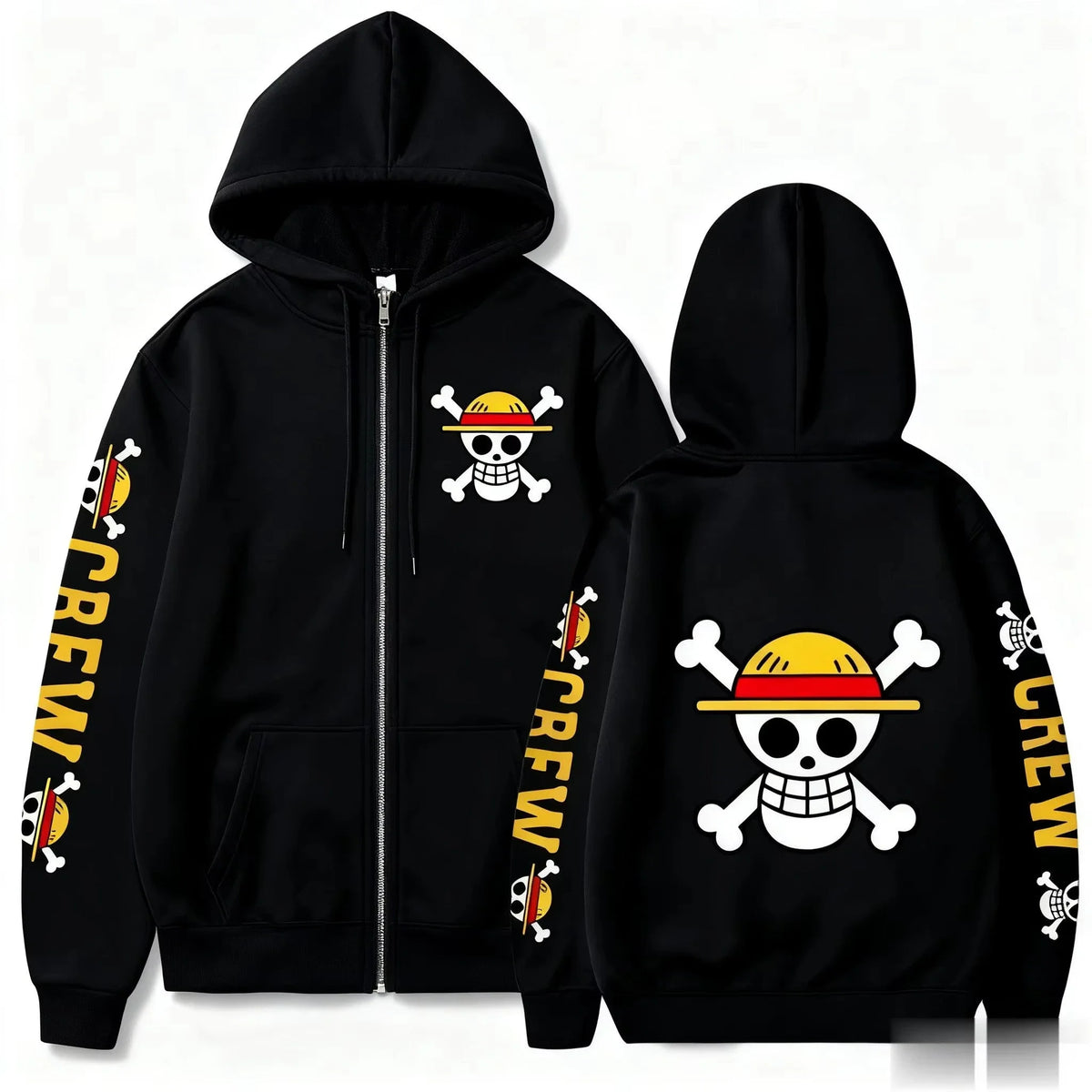 Luffy Straw Hat Rebellion Zip-Up