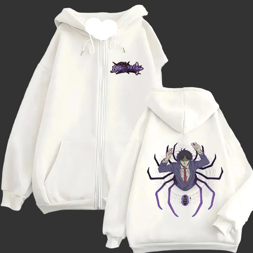 Chrollo Spider Head Zip-Up