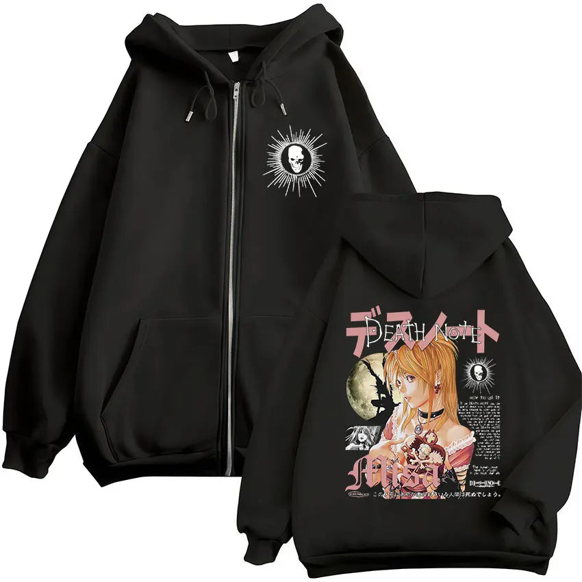 Misa Midnight Roses Zip-Up