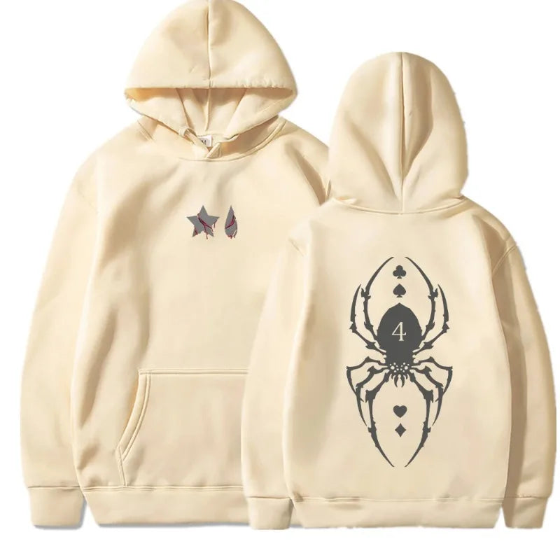 Shizuku x Hisoka Spider & Joker Hoodie