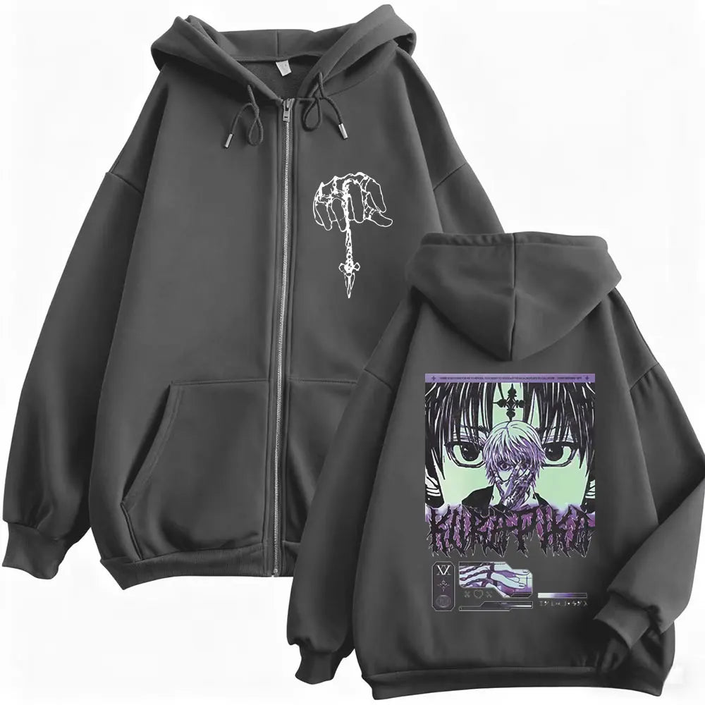 Kurapika Crimson Judgment Zip-Up