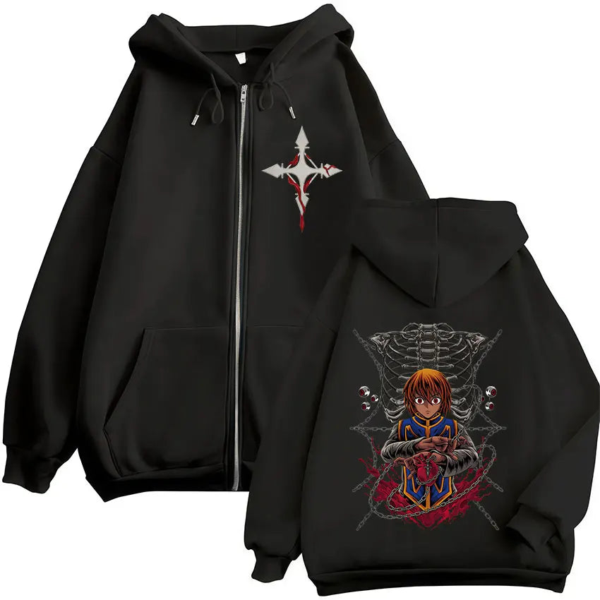Kurapika Crimson Retribution Zip-Up