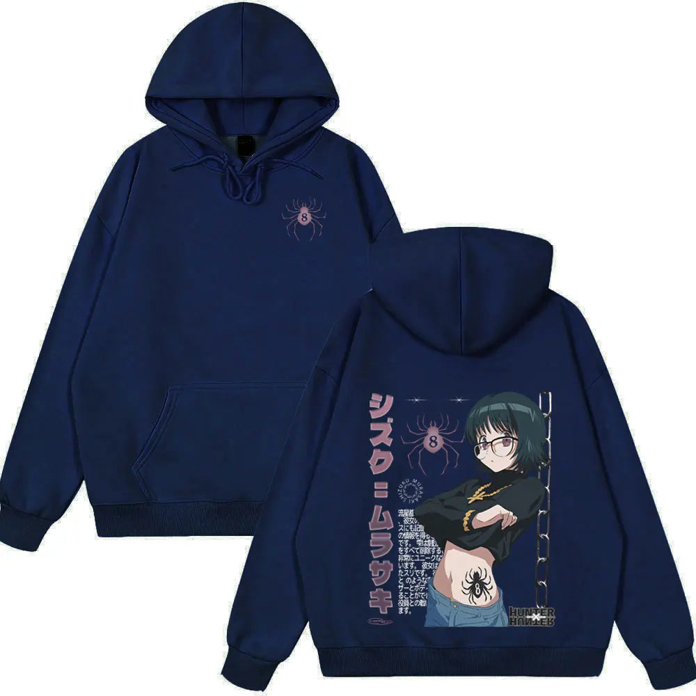 Shizuku Black Web Hoodie