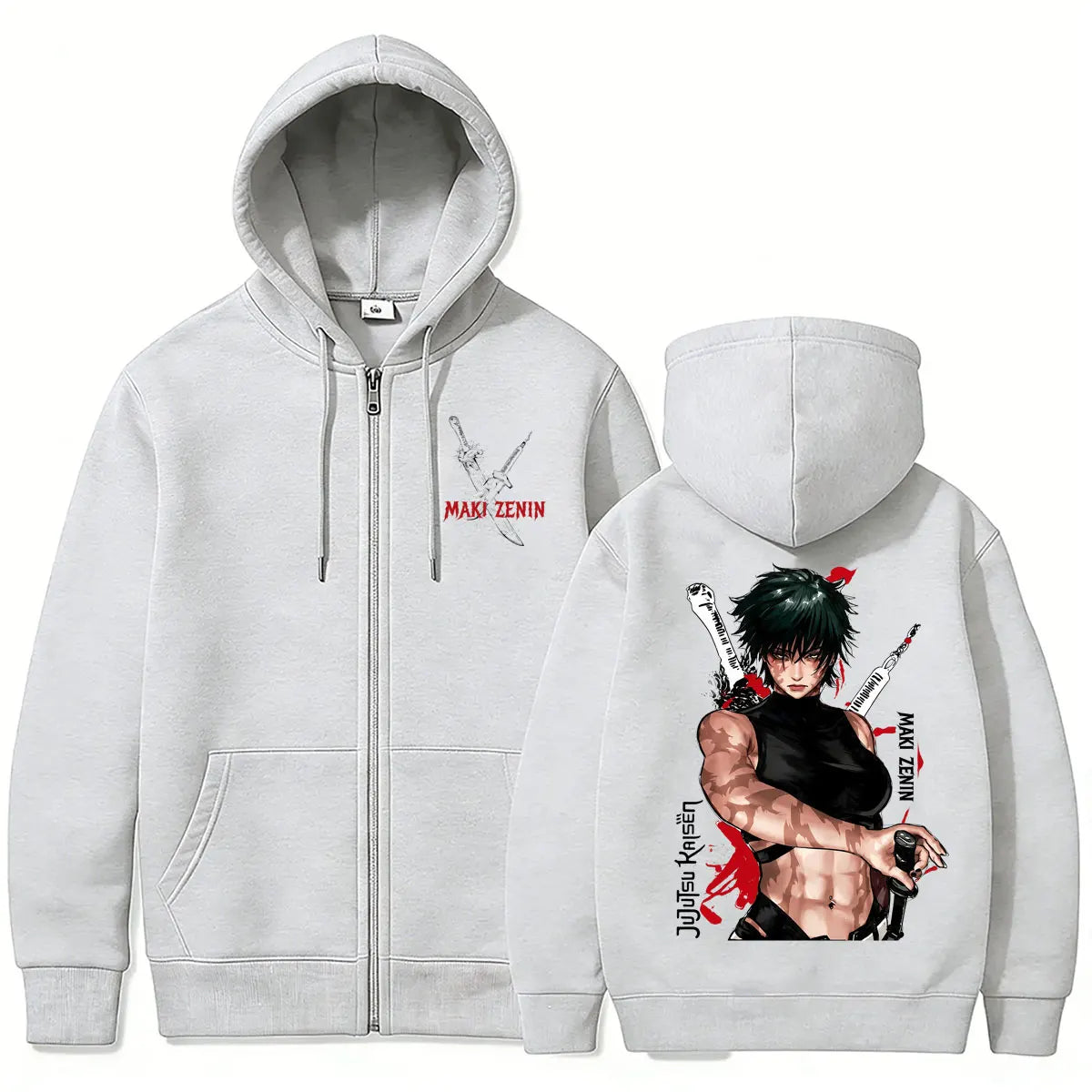 Maki Cursed Weapon Zip-Up