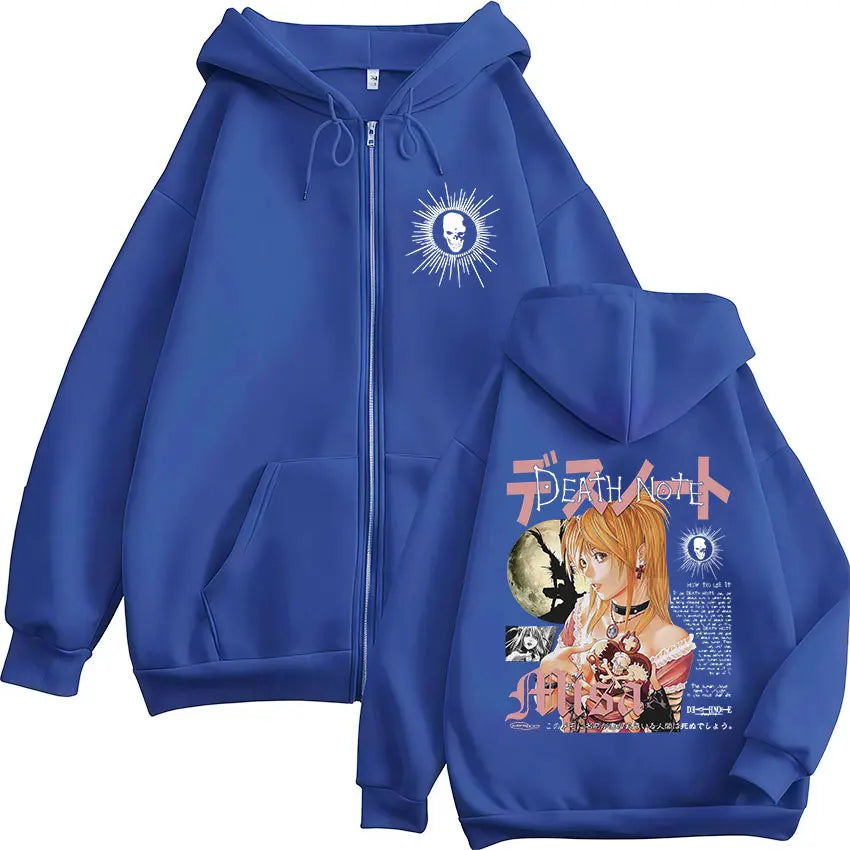 Misa Midnight Roses Zip-Up