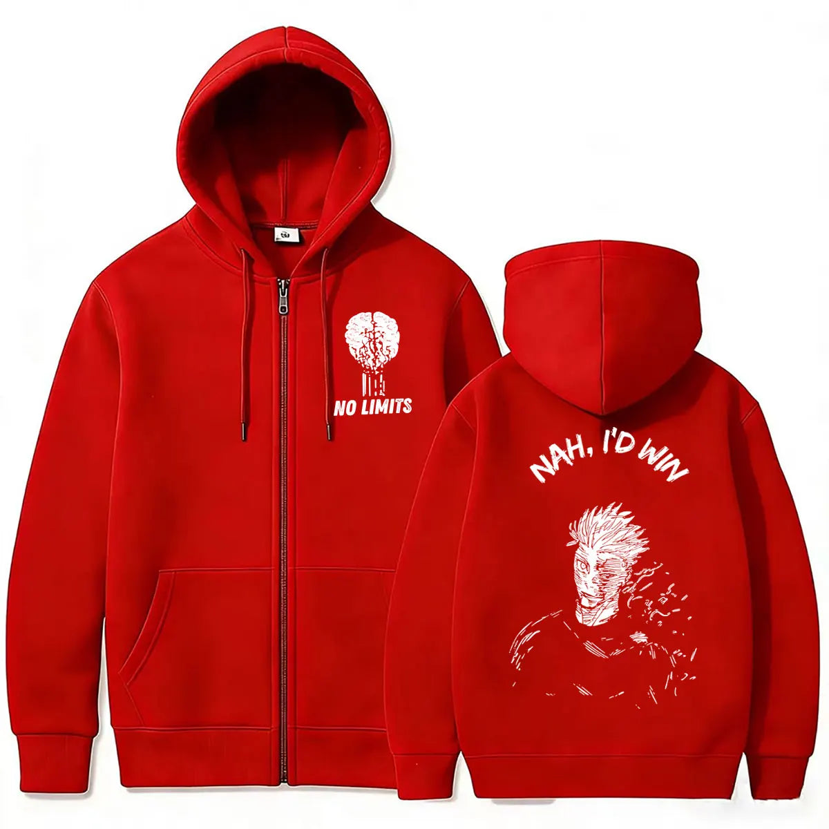 Gojo Nah, I’d Win Zip-Up
